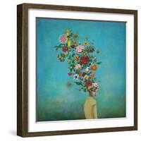 A Mindful Garden-Duy Huynh-Framed Art Print