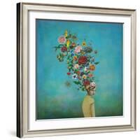 A Mindful Garden-Duy Huynh-Framed Art Print