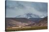 A Mine in a Landscape Surrounded by Mountains Near Salar De Uyuni-Alex Saberi-Stretched Canvas