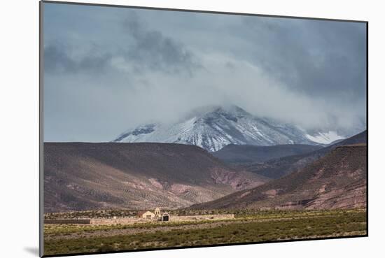 A Mine in a Landscape Surrounded by Mountains Near Salar De Uyuni-Alex Saberi-Mounted Photographic Print