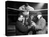 A Miner from Sunderland Gets Some Ringside Boxing Advise, Newcastle, 1964-Michael Walters-Stretched Canvas