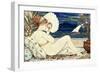 A Minton Earthenware Plaque of a Painted Female Nude, Dated 1872-W.s. Coleman-Framed Giclee Print