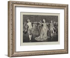 A Minuet-Valentine Cameron Prinsep-Framed Giclee Print