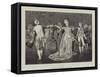 A Minuet-Valentine Cameron Prinsep-Framed Stretched Canvas