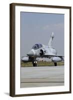 A Mirage 2000-5Dda from the Qatar Emiri Air Force Taxiing at Konya Air Base-Stocktrek Images-Framed Photographic Print