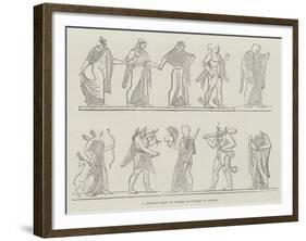 A Missing Relic of Greek Sculpture in London-null-Framed Giclee Print