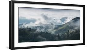 A Mist-Covered Sao Francisco Xavier Region at Sunrise-Alex Saberi-Framed Photographic Print