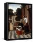 A Mistress and Her Maid, 1660-Pieter de Hooch-Framed Stretched Canvas