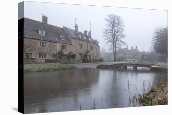 A Misty and Frosty Winters Morning-Charlie Harding-Stretched Canvas