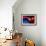 A Mixture of Colorful Stars, Planets, Nebulae and Galaxies-null-Framed Art Print displayed on a wall