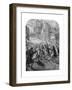 A Mob Carrying Captain John Porteous to His Execution, Edinburgh, 1736-null-Framed Giclee Print