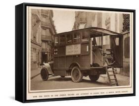 A Mobile Dental Surgery, Belonging to the French Army-null-Framed Stretched Canvas