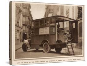 A Mobile Dental Surgery, Belonging to the French Army-null-Stretched Canvas