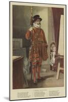 A Model Beefeater-null-Mounted Giclee Print