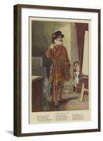 A Model Beefeater-null-Framed Giclee Print