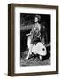 A Model in Sports Clothing-null-Framed Photographic Print