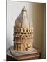 A Model of the Baptistery at Pisa-null-Mounted Giclee Print