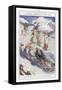 A Modern Christmas in the Alps-Clement Flower-Framed Stretched Canvas