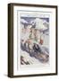 A Modern Christmas in the Alps-Clement Flower-Framed Giclee Print