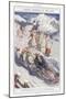 A Modern Christmas in the Alps-Clement Flower-Mounted Giclee Print