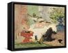 A Modern Olympia, 1873-74-Paul Cézanne-Framed Stretched Canvas