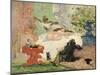A Modern Olympia, 1873-74-Paul Cézanne-Mounted Giclee Print