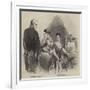 A Modern Sacrifice, Queen Christina, Donna Luisa, and M Bresson-null-Framed Giclee Print