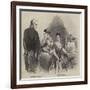 A Modern Sacrifice, Queen Christina, Donna Luisa, and M Bresson-null-Framed Giclee Print