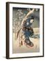 A Modern Version of the Tale of Genji in Snow Scenes-null-Framed Giclee Print