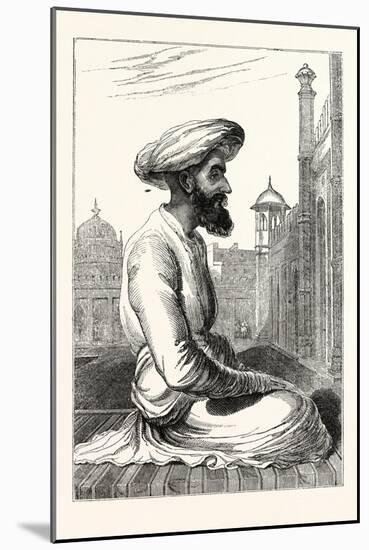 A Mohammedan at Prayers-null-Mounted Giclee Print