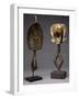 A Mohongwe Reliquary Figure, and a Kota Brass-Covered Reliquary Figure, Mbulu-Ngulu-null-Framed Giclee Print