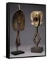 A Mohongwe Reliquary Figure, and a Kota Brass-Covered Reliquary Figure, Mbulu-Ngulu-null-Framed Stretched Canvas