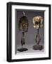 A Mohongwe Reliquary Figure, and a Kota Brass-Covered Reliquary Figure, Mbulu-Ngulu-null-Framed Giclee Print