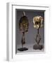 A Mohongwe Reliquary Figure, and a Kota Brass-Covered Reliquary Figure, Mbulu-Ngulu-null-Framed Giclee Print