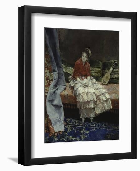 A Moment of Reflection, 1876-Luis Jimenez Aranda-Framed Giclee Print