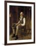 A Moment's Contemplation-John George Brown-Framed Giclee Print