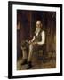 A Moment's Contemplation-John George Brown-Framed Giclee Print