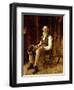 A Moment's Contemplation-John George Brown-Framed Giclee Print