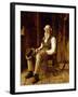 A Moment's Contemplation-John George Brown-Framed Giclee Print