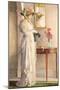 A Moment's Reflection, 1909-William Henry Margetson-Mounted Giclee Print