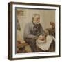 A Moment's Rest-Walter Langley-Framed Giclee Print