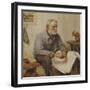 A Moment's Rest-Walter Langley-Framed Giclee Print