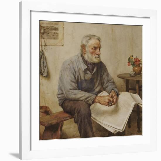 A Moment's Rest-Walter Langley-Framed Giclee Print