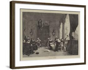 A Monastic Quartette-null-Framed Giclee Print