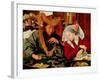 A Moneychanger and His Wife-Marinus Van Reymerswaele-Framed Giclee Print