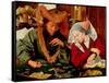 A Moneychanger and His Wife-Marinus Van Reymerswaele-Framed Stretched Canvas