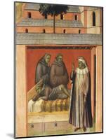 A Monk of Vallombrosa Abbey Refusing to Have His Injured Foot Amputated-null-Mounted Giclee Print