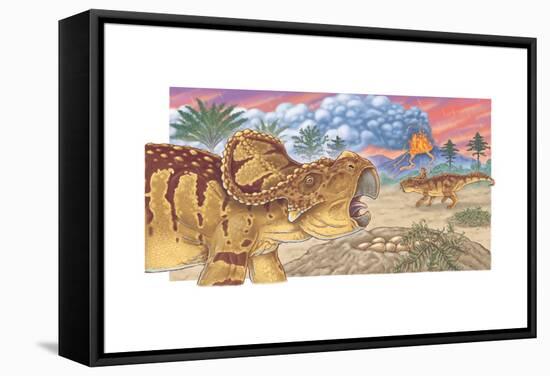 A Monstrous Tale - Jack & Jill-Bart Rivers-Framed Stretched Canvas