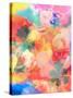 A Montage of Colorful Flowers and Petals-Alaya Gadeh-Stretched Canvas