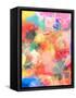 A Montage of Colorful Flowers and Petals-Alaya Gadeh-Framed Stretched Canvas